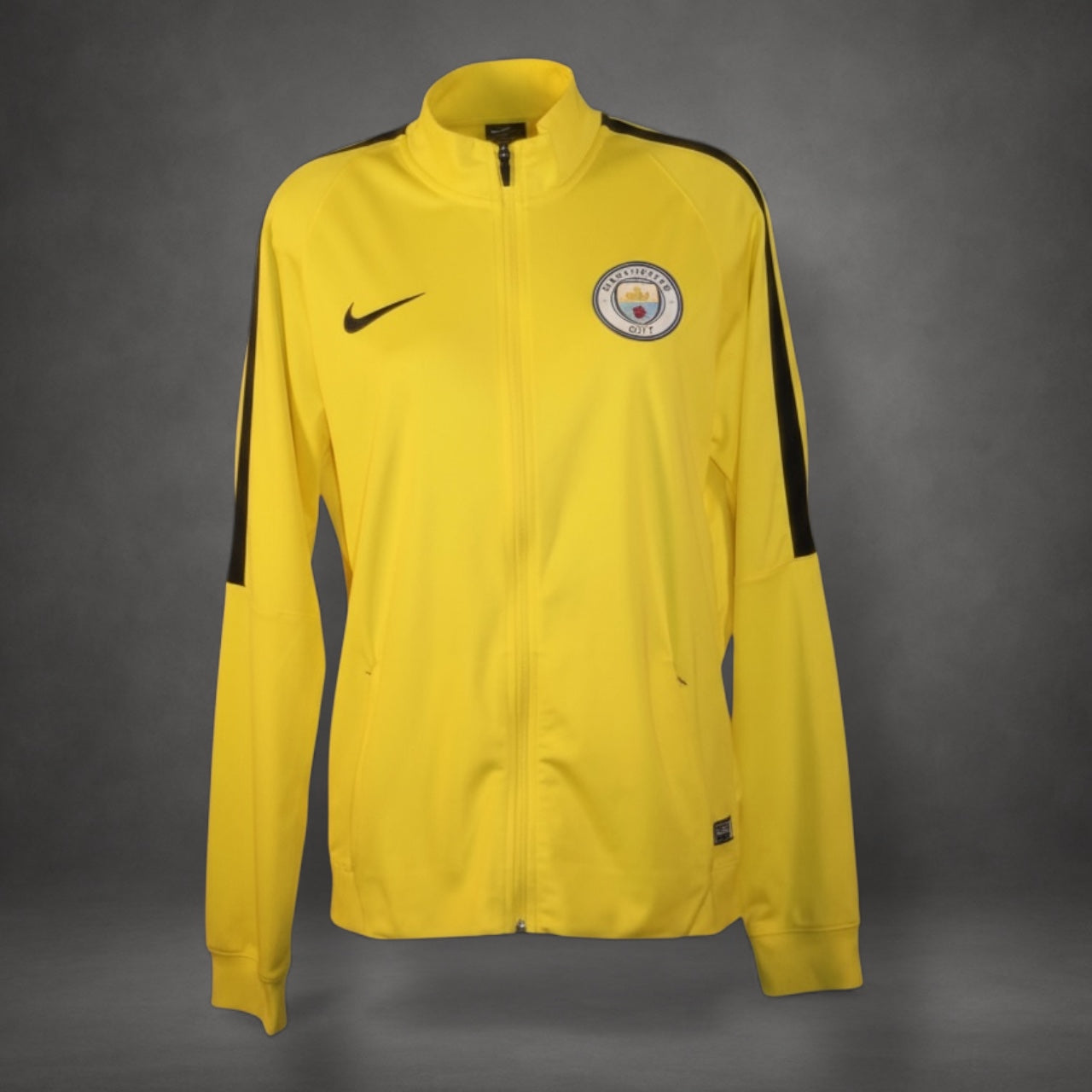 Nike Manchester City Trainingsjacke – Gelb – L