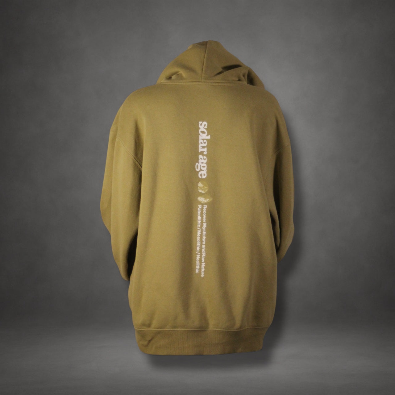 H&M Hoodie – Olivgrün (L)