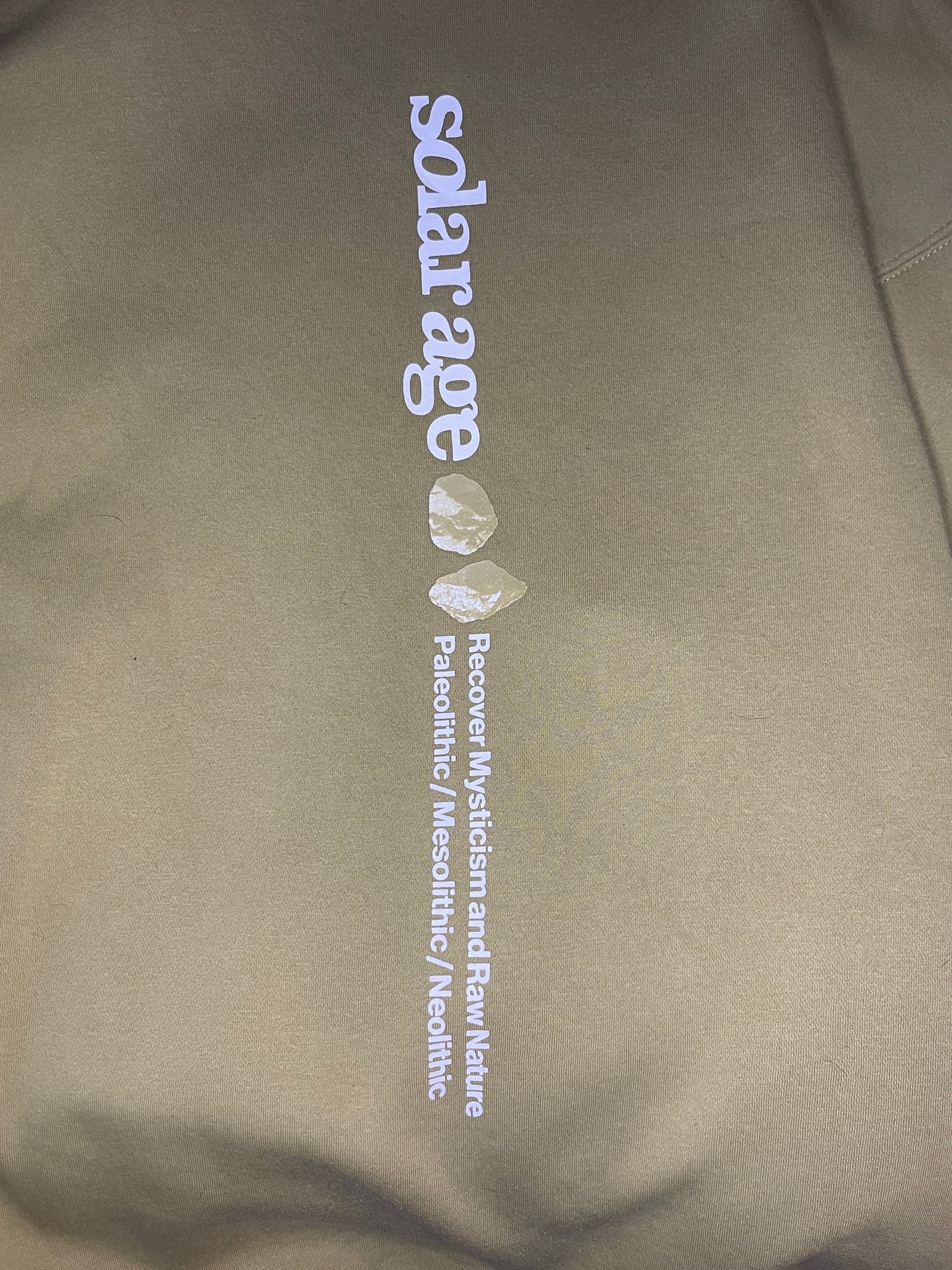 H&M Hoodie – Olivgrün (L)