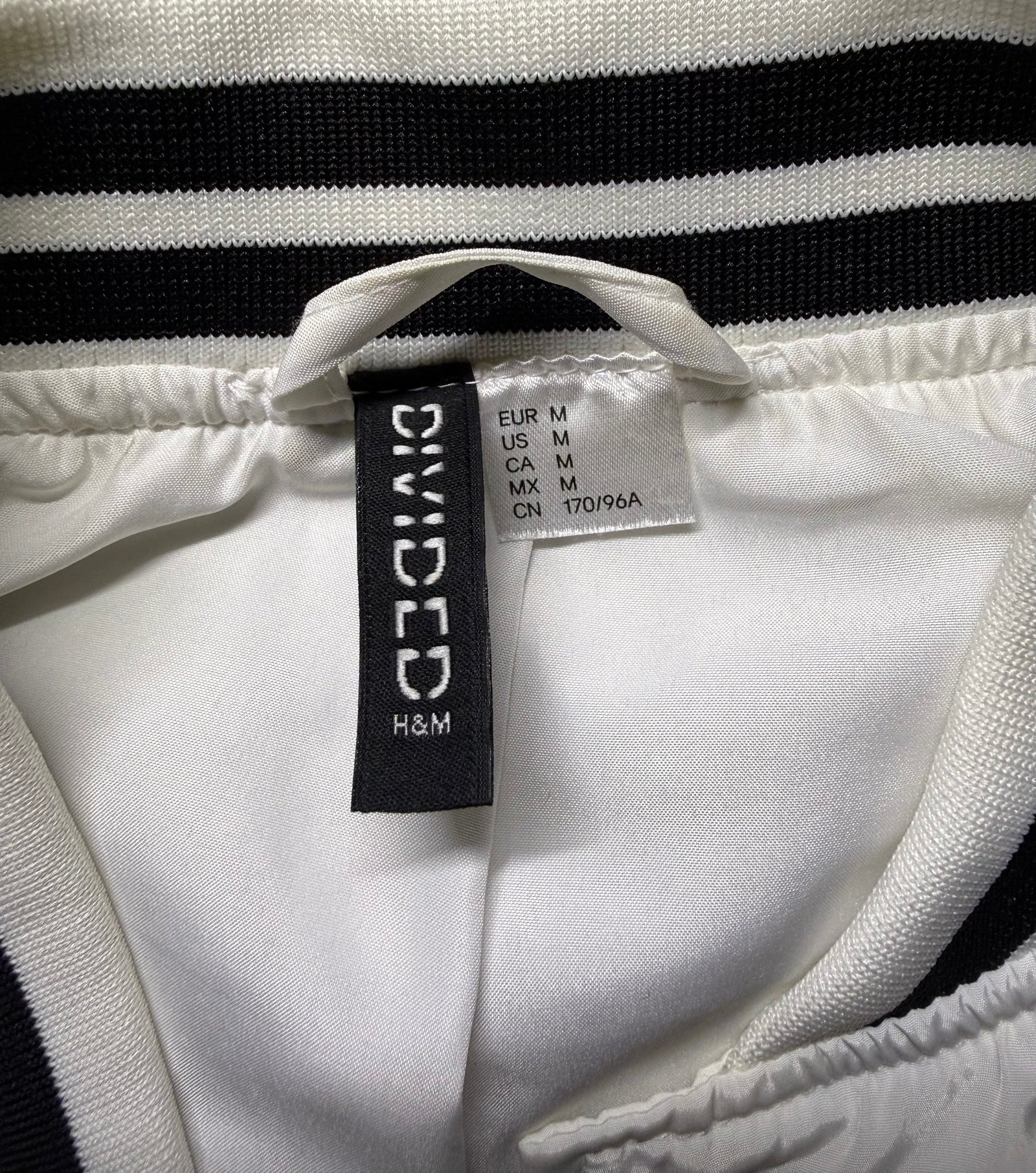 H&M Collegejacke – Weiß (m)