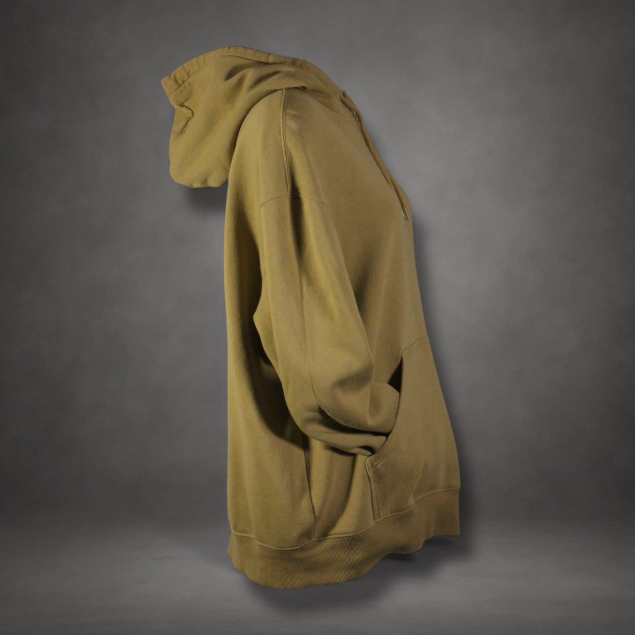 H&M Hoodie – Olivgrün (L)
