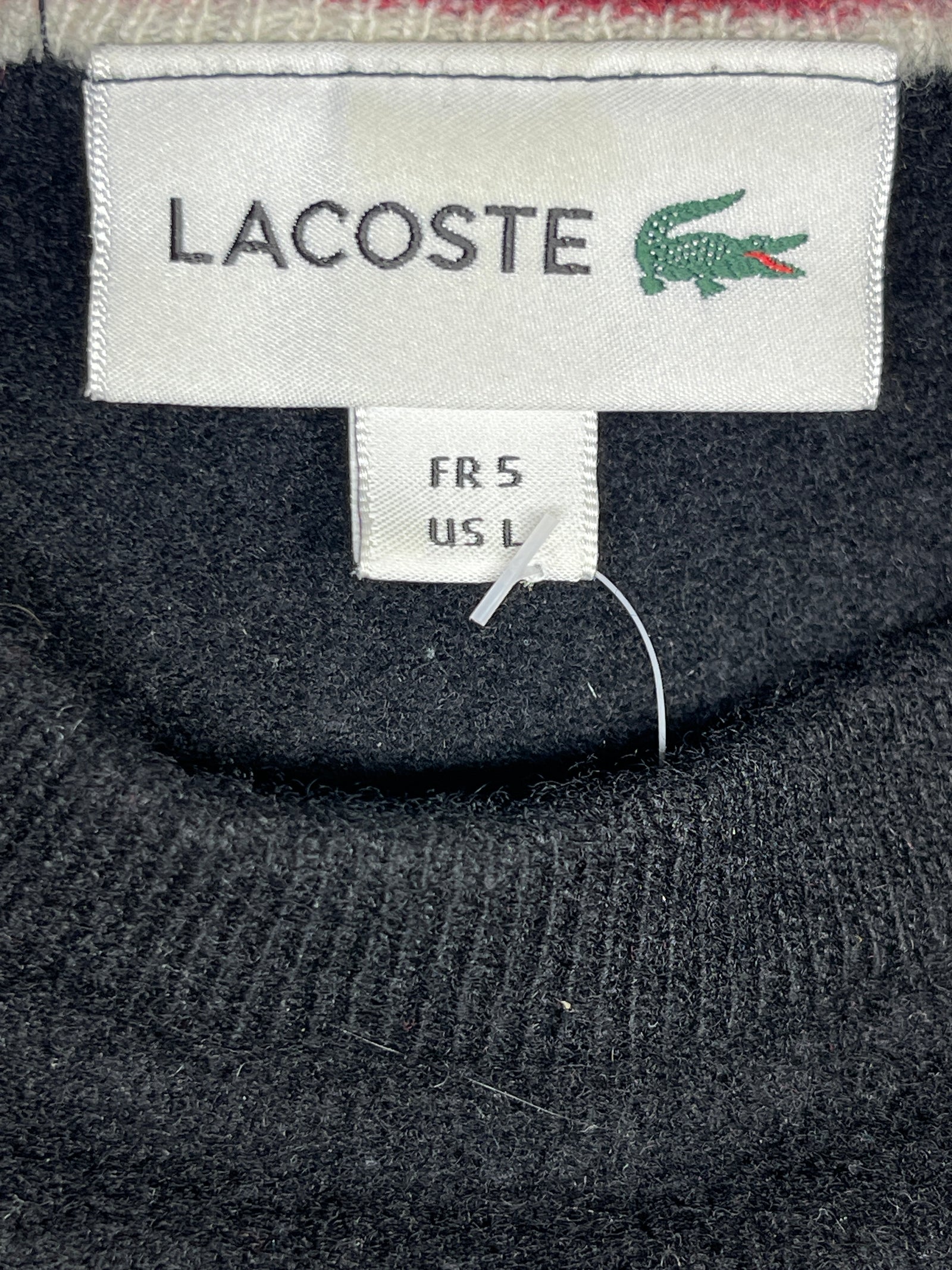 Lacoste Pullover – Schwarz – Größe FR 5 / US L