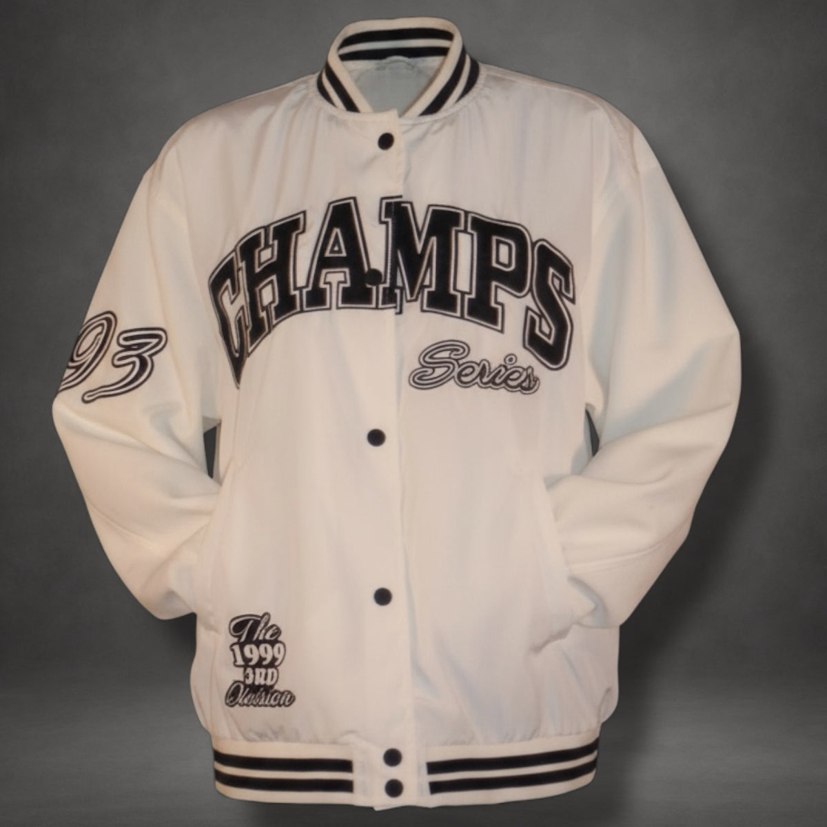 H&M Collegejacke – Weiß (m)